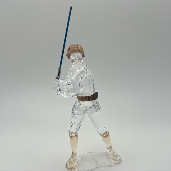 Swarovski 5506806 Luke Skywalker Figurine | Star Wars Disney Crystal Collectible - Picture 11 of 15
